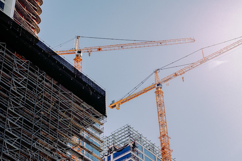 Zemir İnşaat konut projesi — modern apartman inşaatı